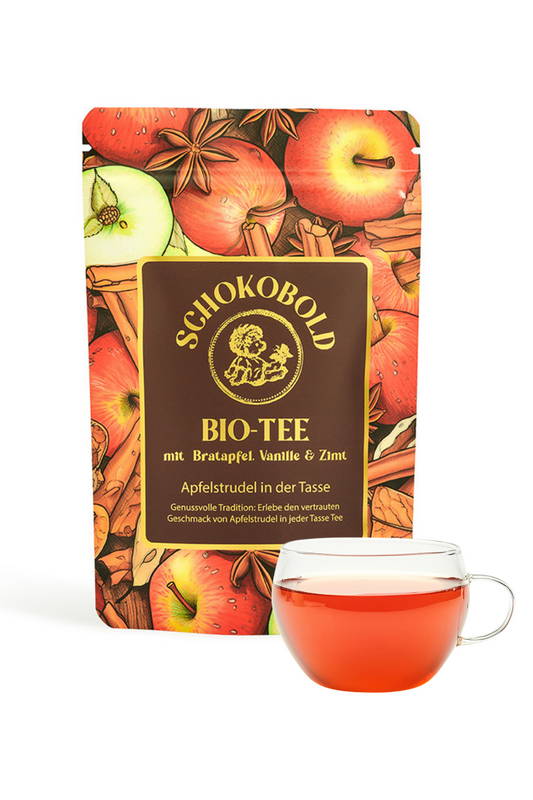 Organic Tea with Baked Apple, Vanilla & Cinnamon
