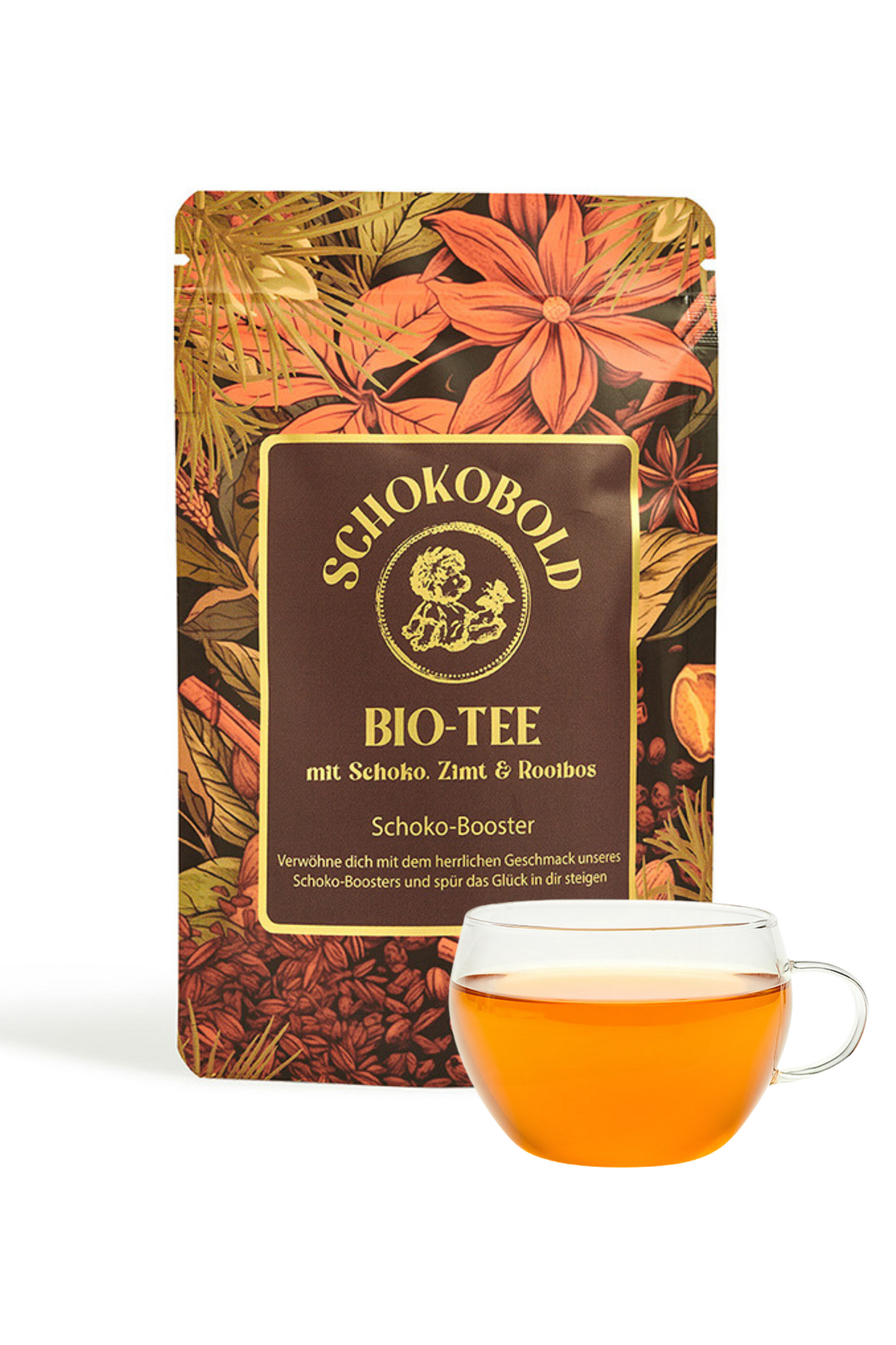 Organic Tea with Chocolate, Cinnamon & Rooibos