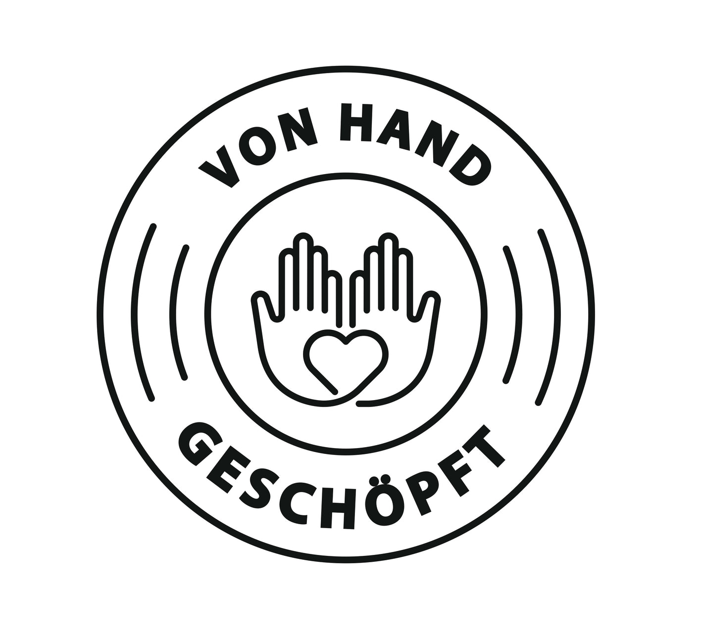 Von Hand geschoepft