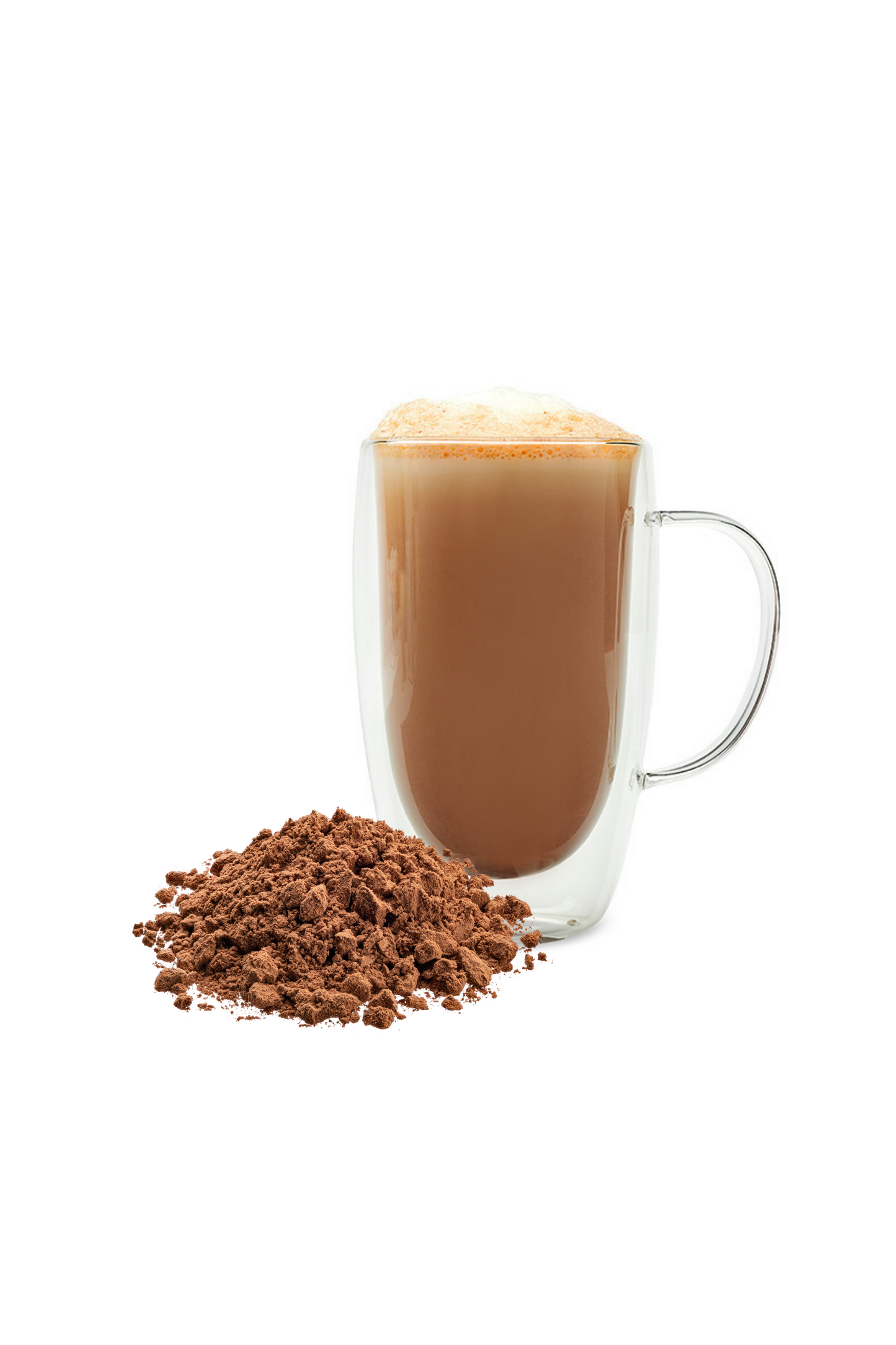 The Classic, just better. Hot-Chocolate without Added Sugar. Vegan